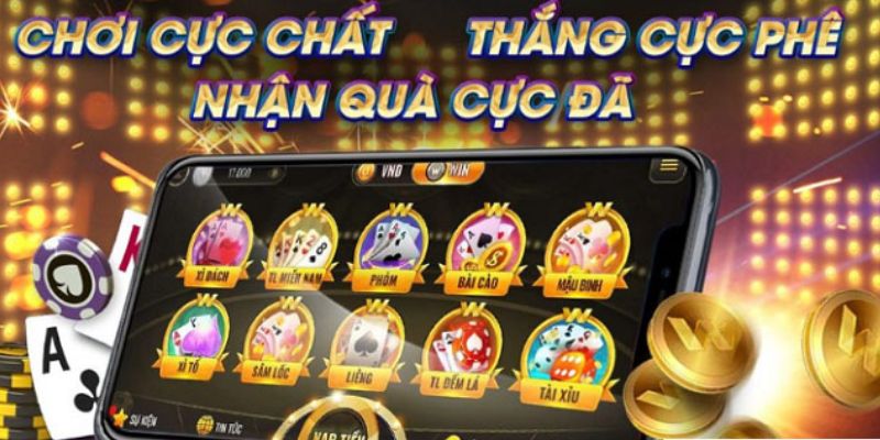 Đồ hoạ cực sang trọng và bắt mắt tại game bài