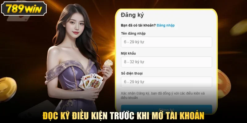 Đọc kỹ điều kiện trước khi mở tài khoản
